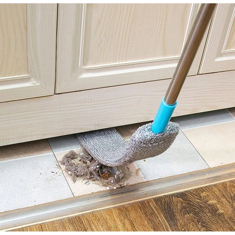 Pack of 2 Microfiber Flexible Mop (Grey)