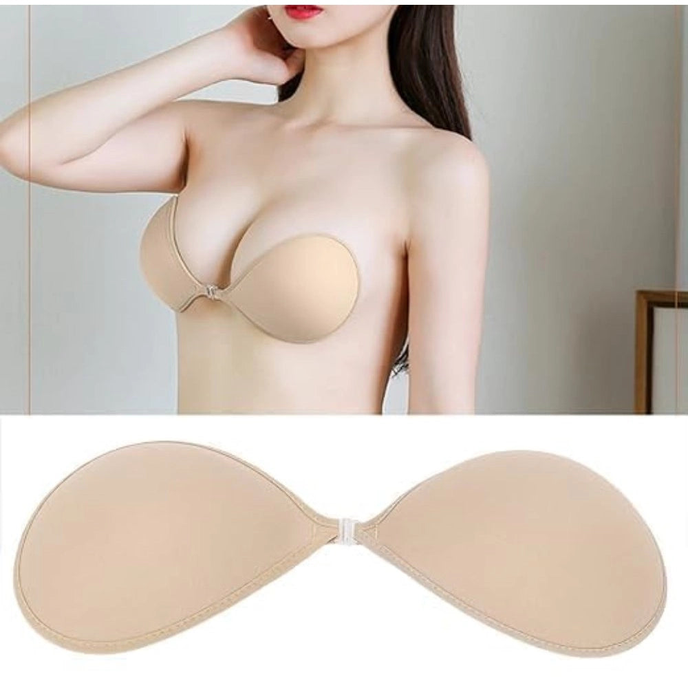Pack of 2 Bra Pads (Beige-Black)