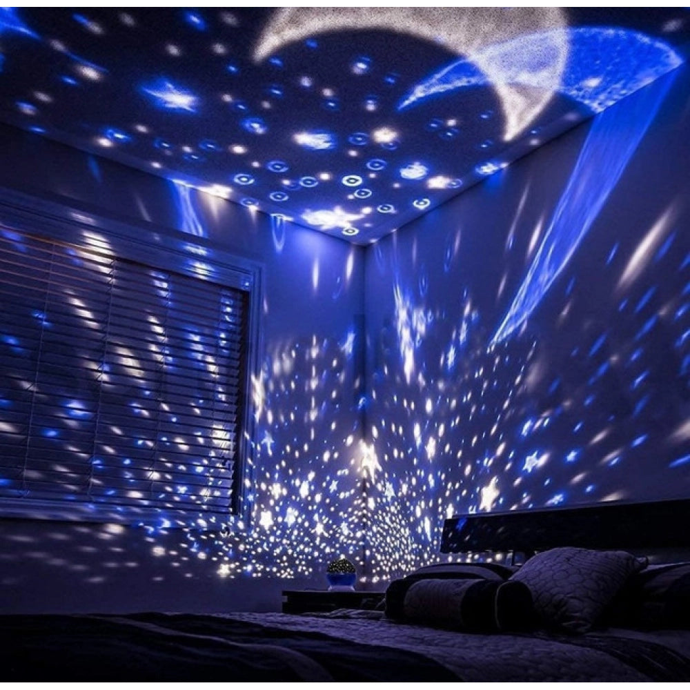 Pack of 2 Galaxy Projector (Multicolor)