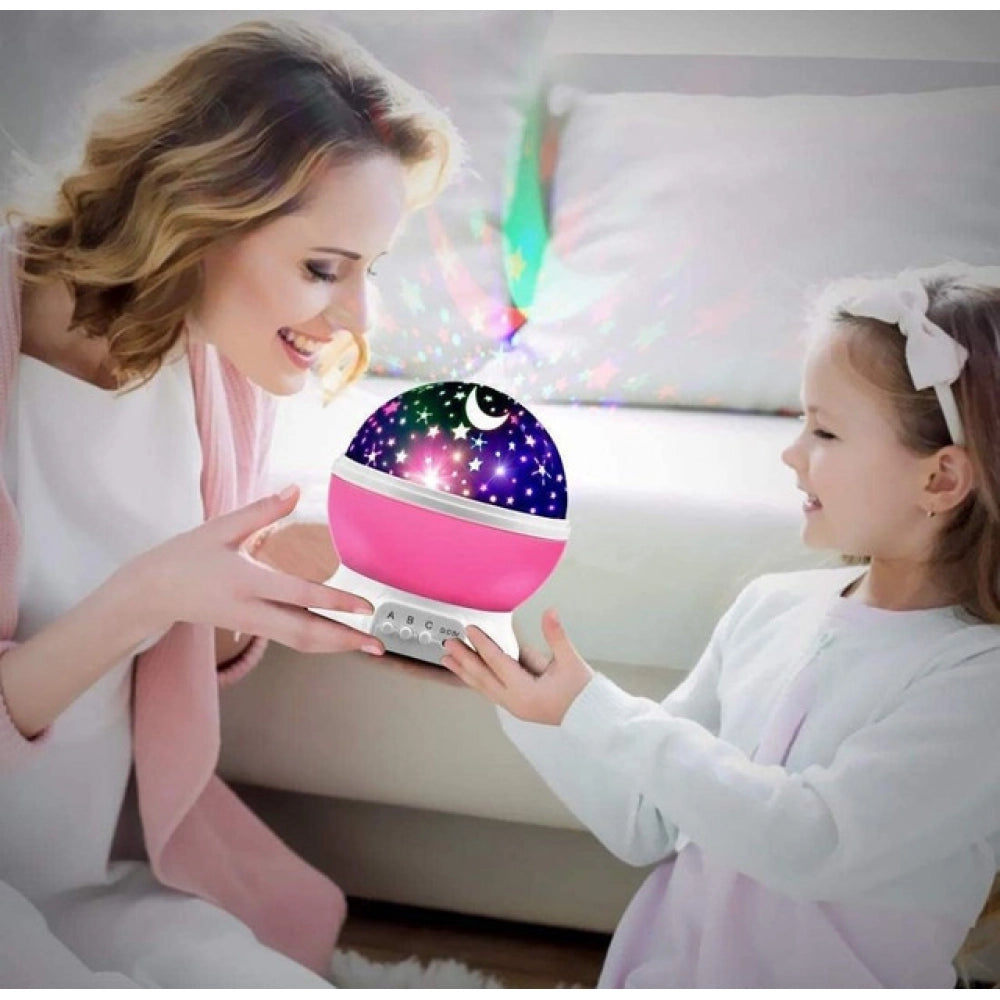 Pack of 2 Galaxy Projector (Multicolor)