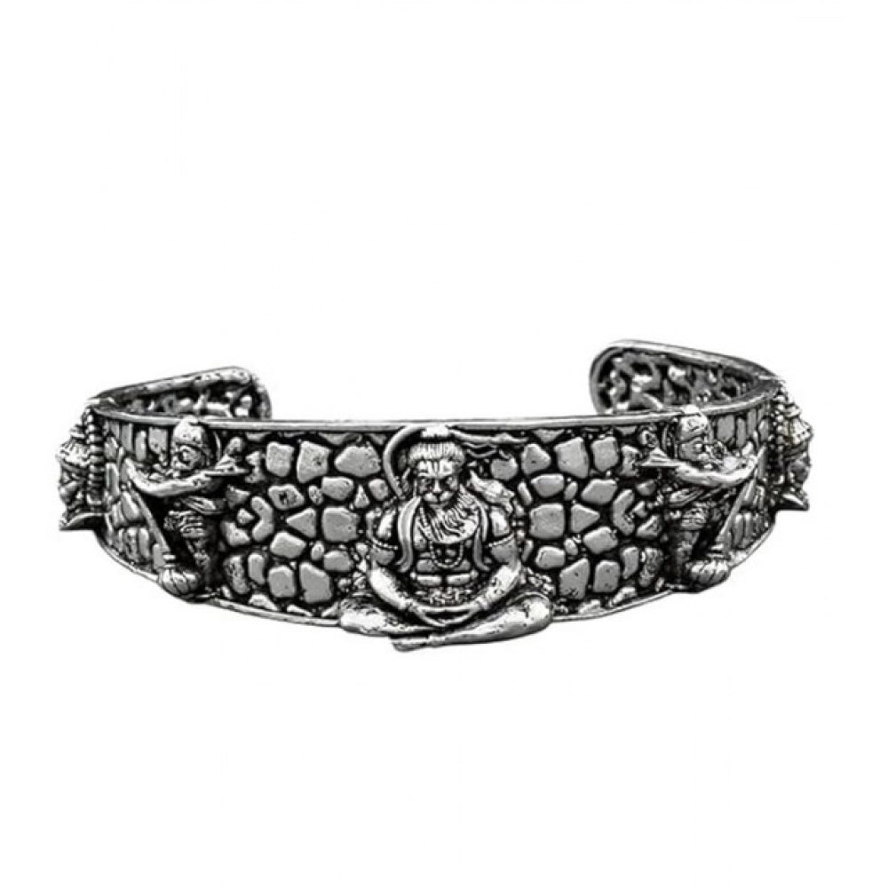 Pack of 2 Hanumanji Kada (Silver)