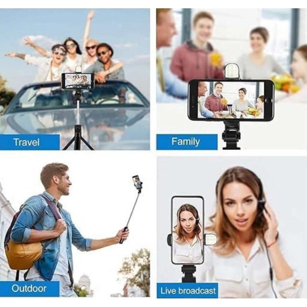 Pack of 2 Selfie Stick R1s (Multicolor)