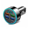 Pack of 2 6 In 1 Car Charger (Black)