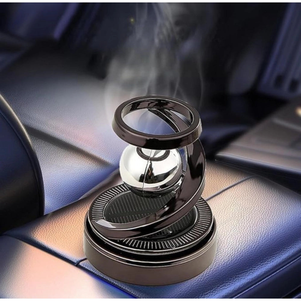 Solar Car Air Freshener (Multicolor)