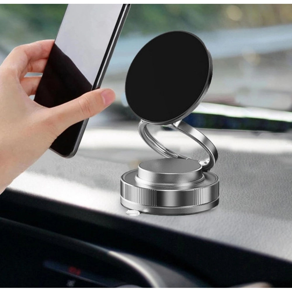T28 Magnetic Phone Holder (Silver-Black)