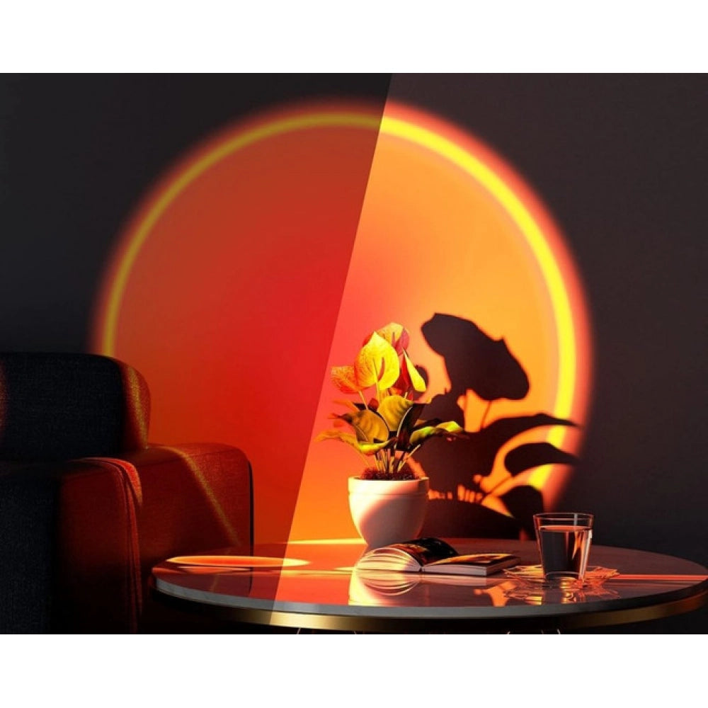 Sunset Lamp With Remote (Black)