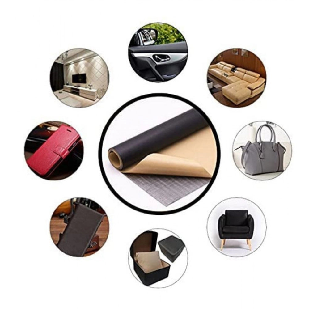 Pack of 2 Leather Repair Patch (Black)