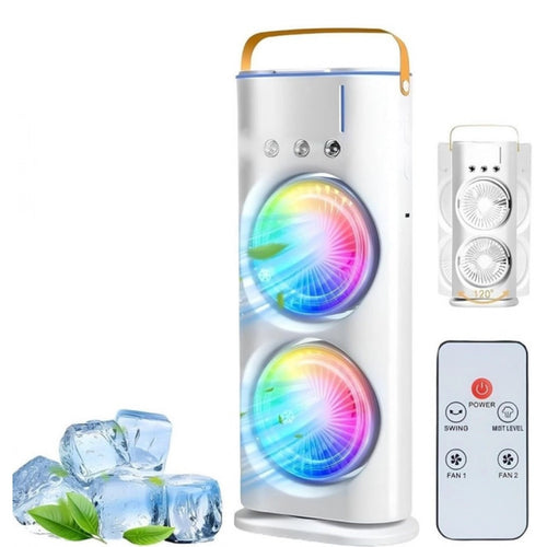 Double End Air Cooler Mist Fan (Multicolor)