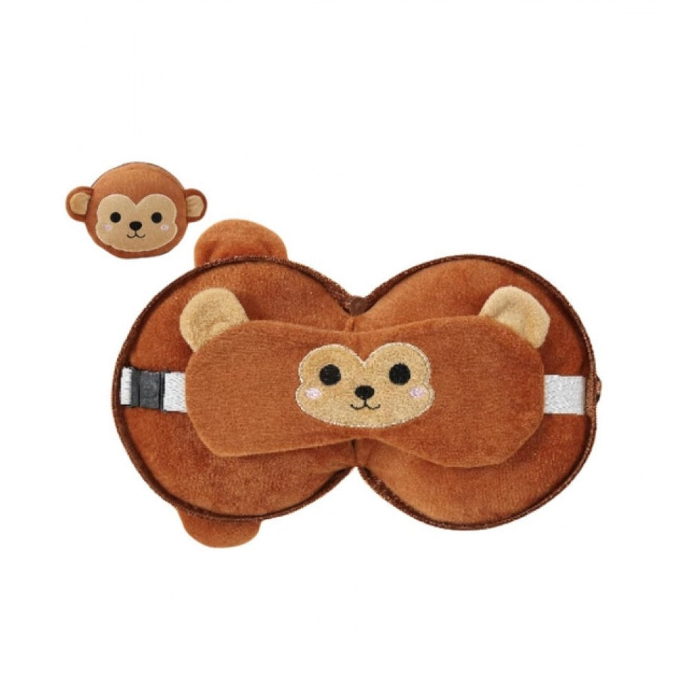 Travel Pillow Set with Eye Mask (Multicolor)