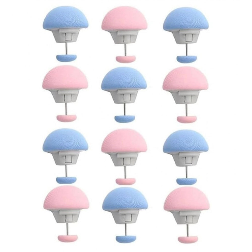 Pack of 10 Duvet Clips (Pink-Blue)