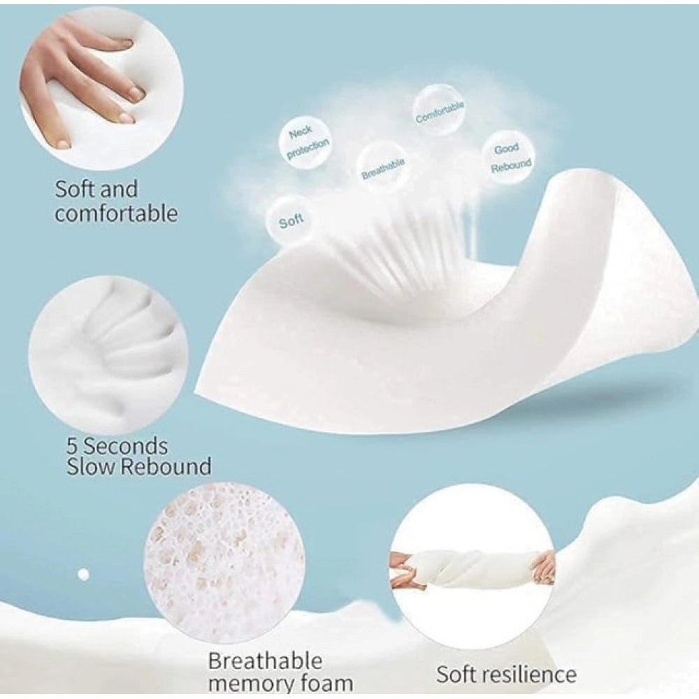 Orthopedic Neck Pillow (Sky Blue)