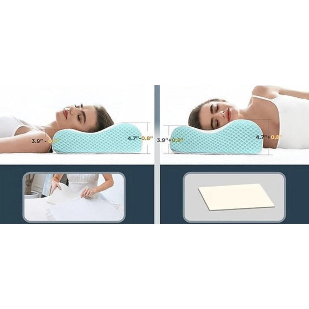 Orthopedic Neck Pillow (Sky Blue)
