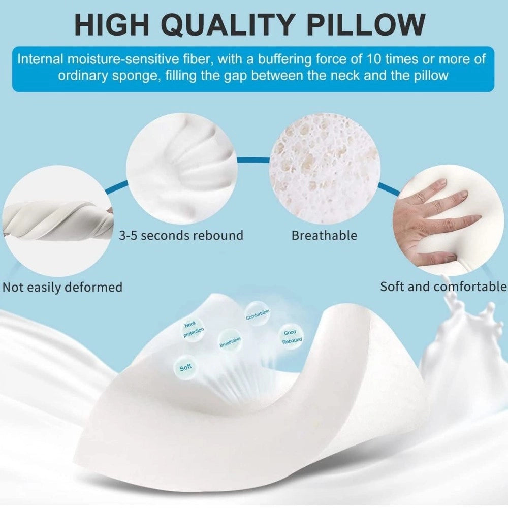 Orthopedic Neck Pillow (Grey)