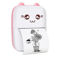 Mini Printer (Pink-White)