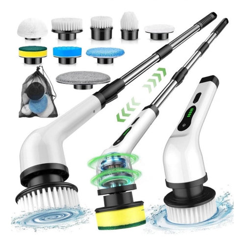 9 in 1 Cordless Electric Spin Scrubber (Multicolor)