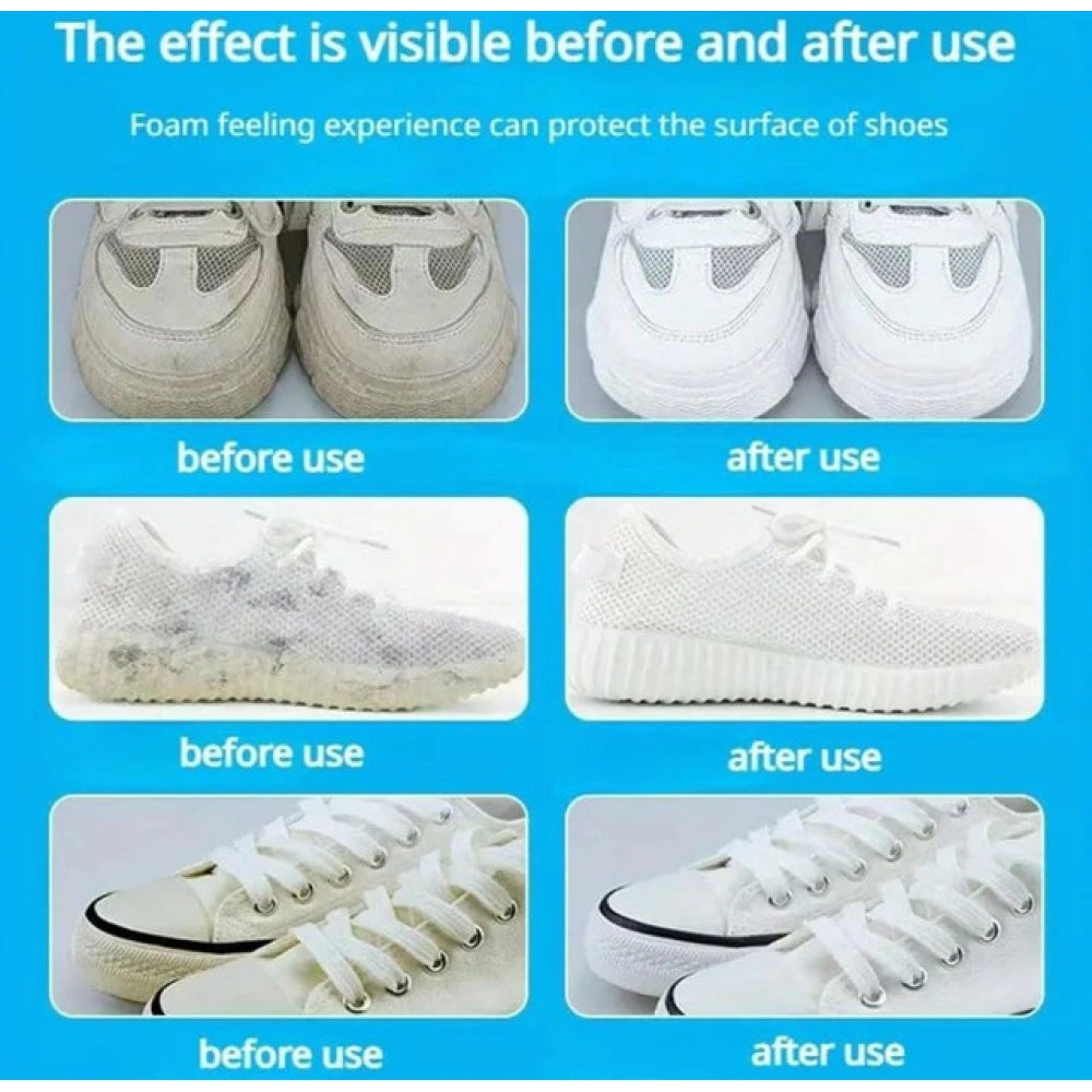 Pack of 2 2 in 1 Shoe Cleaning Brush (White)
