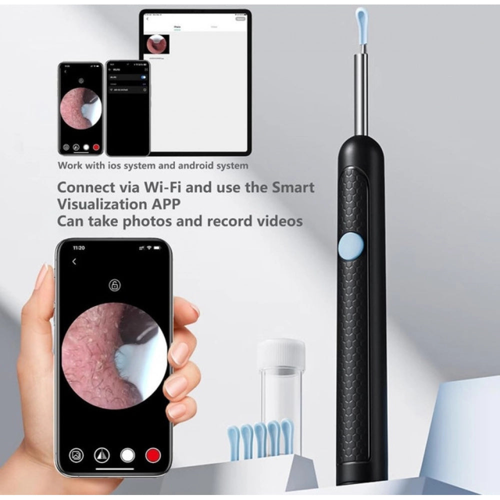 Earwax Cleaner With Camera (Multicolor )