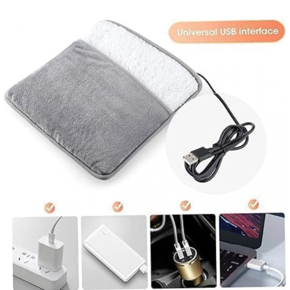 Electric Foot Warmer (Grey)
