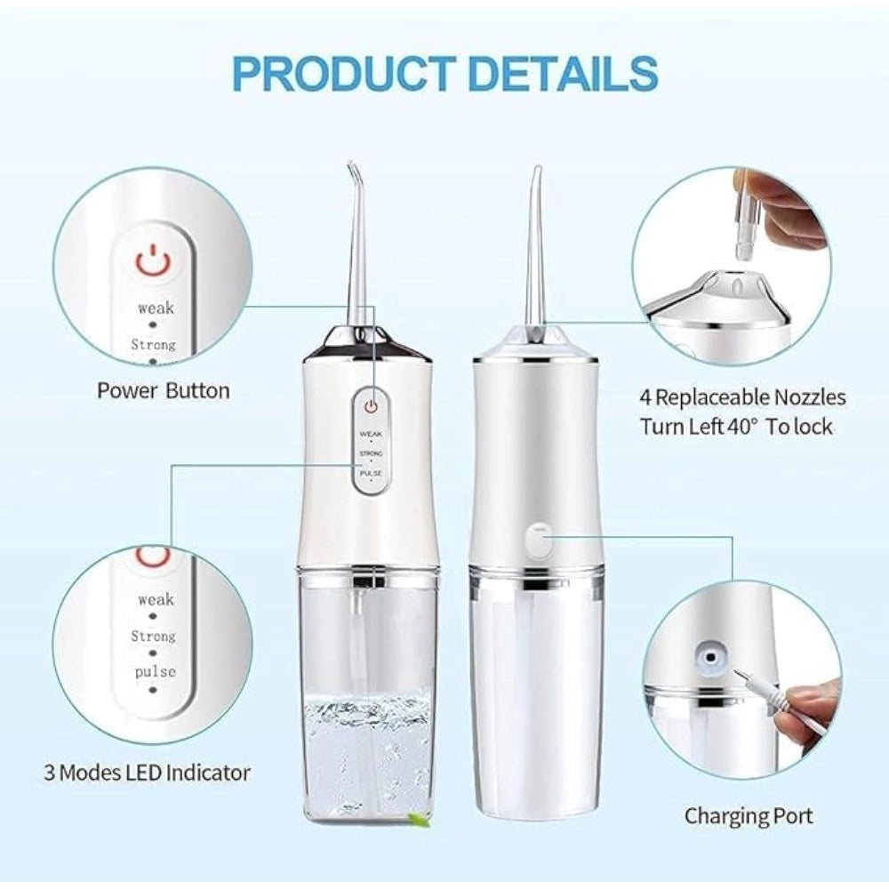 Water Dental Flosser (Silver)