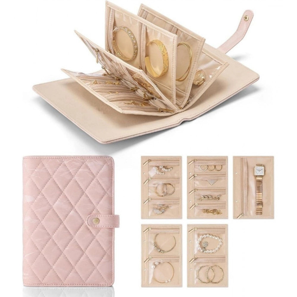 Jewelry Organizer Book (Beige)