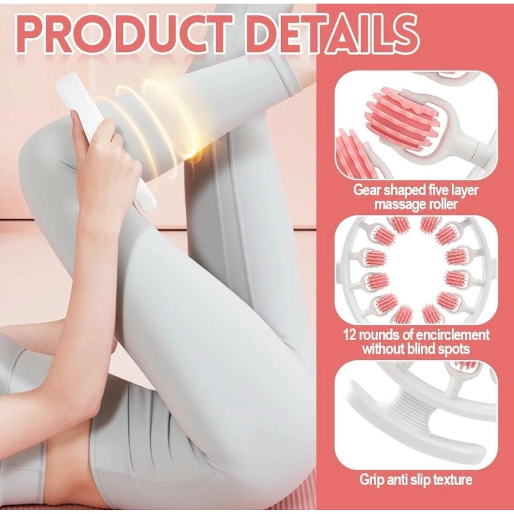 Cellulite Massager Roller (Pink)