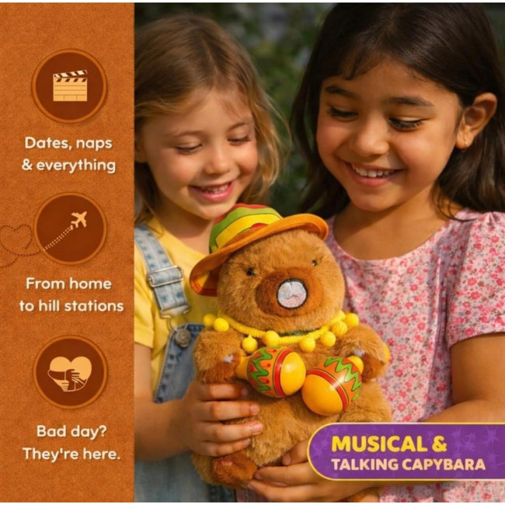 Capybara Toy (Brown)