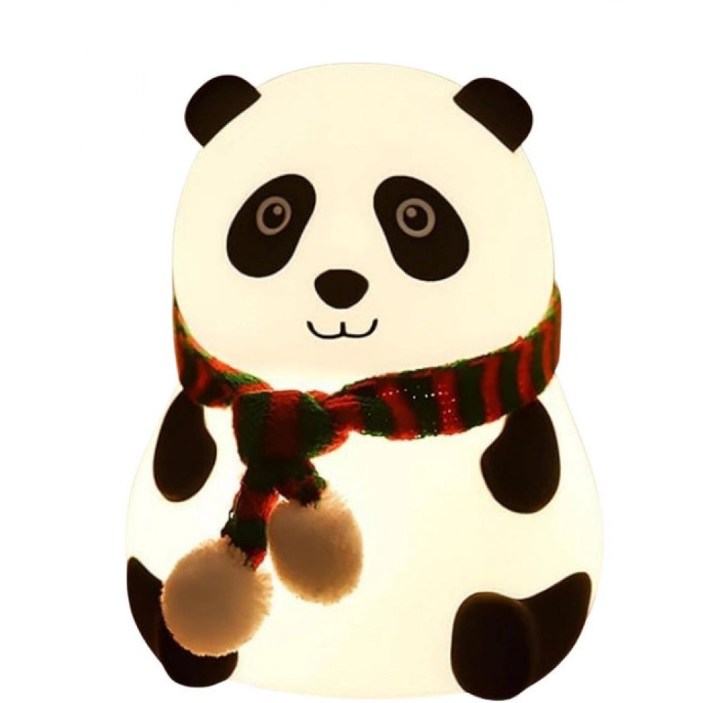 Silicon Panda Lamp (White)