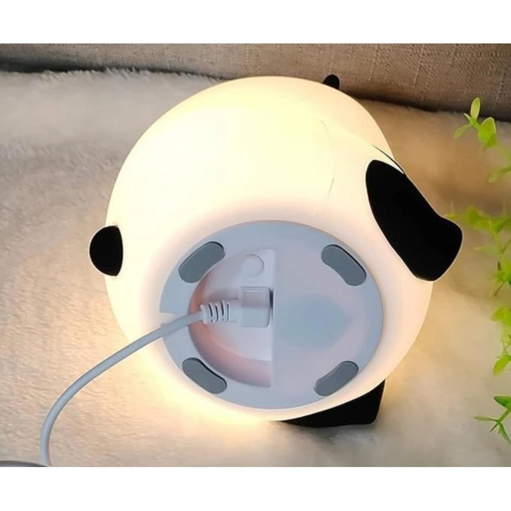 Silicon Panda Lamp (White)