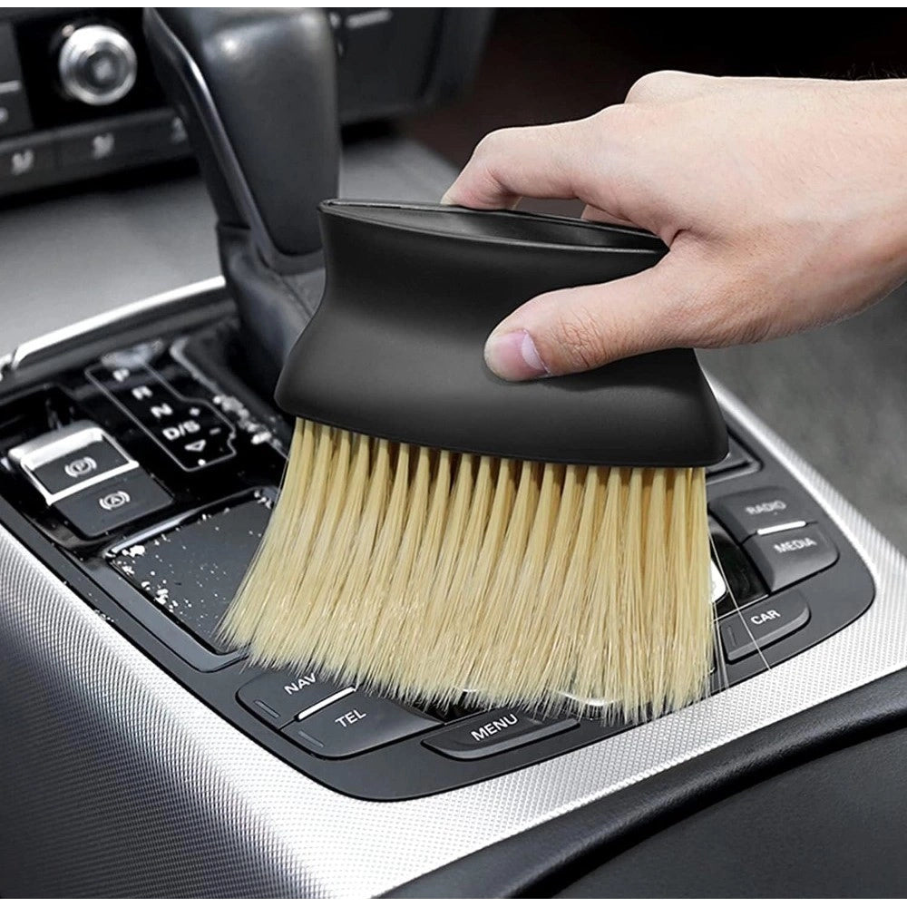 Pack of 3 Car Dashboard Cleaning Brush (Black)