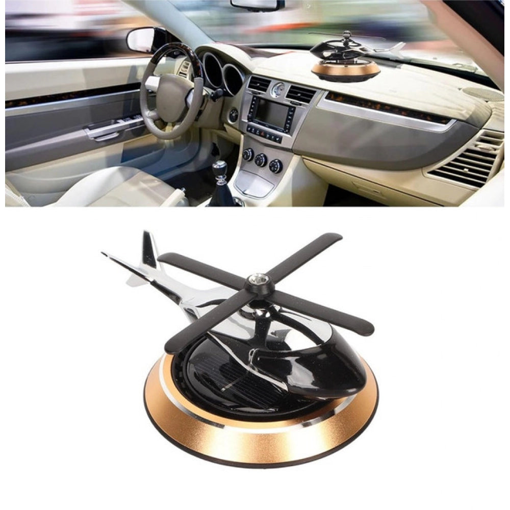 Solar Car Helicopter (Gold)
