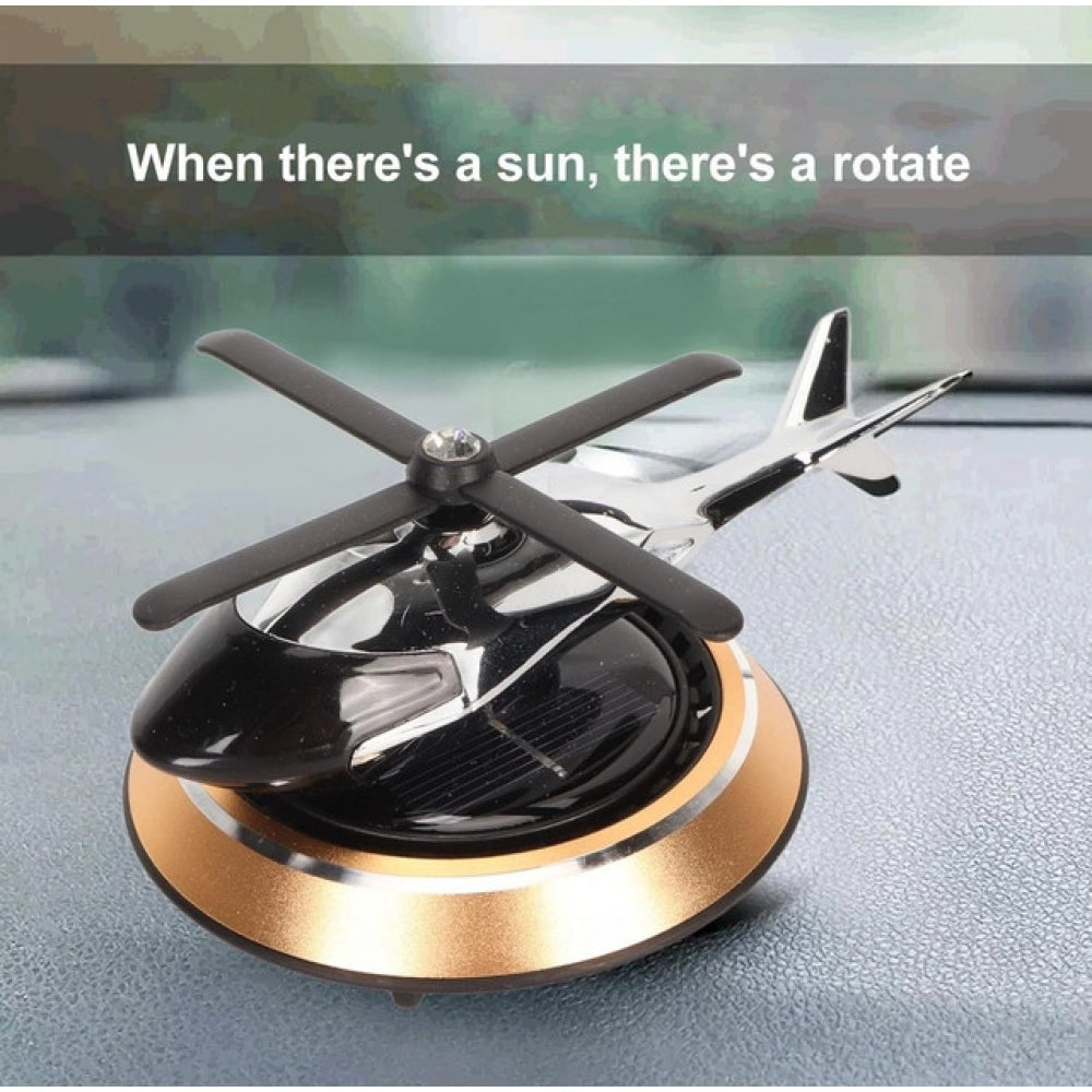Solar Car Helicopter (Gold)