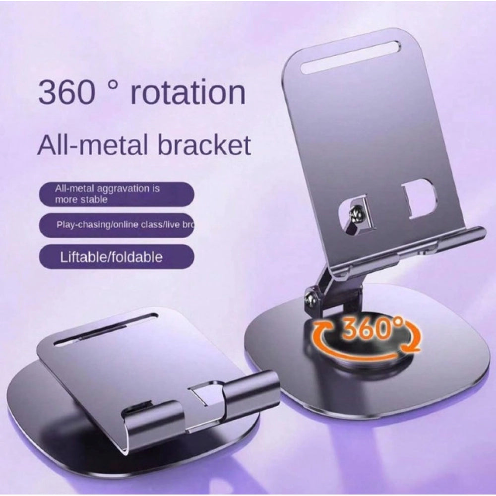 Pack of 2 Foldable Mobile Stand (Grey)