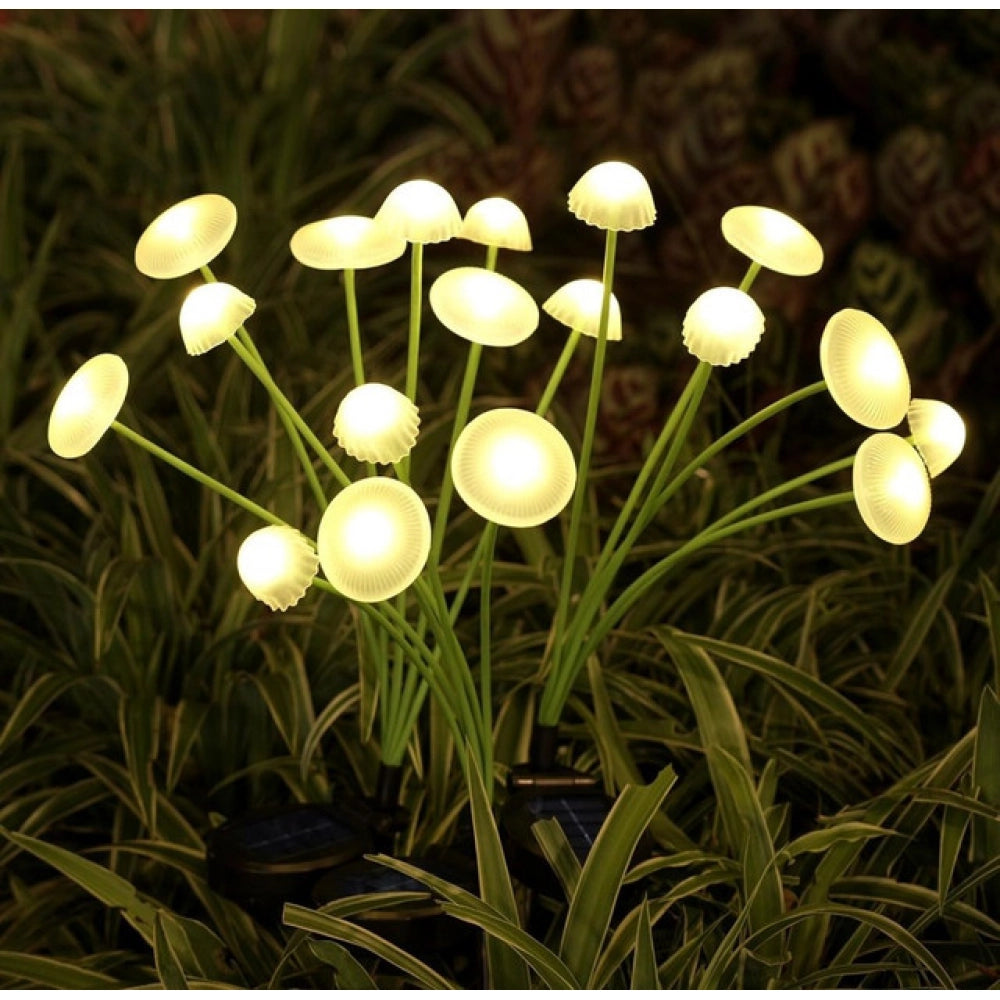 Solar Mushroom Light (Green)