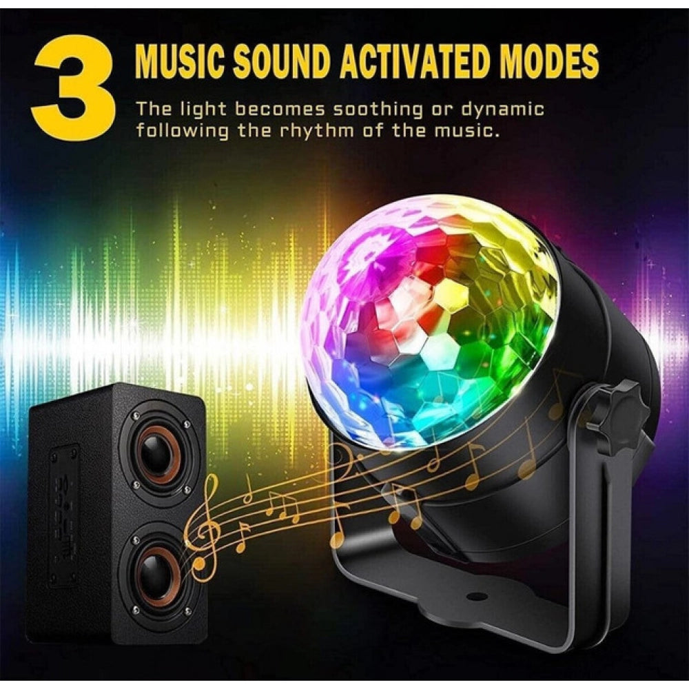 RGB Disco Light (Black)