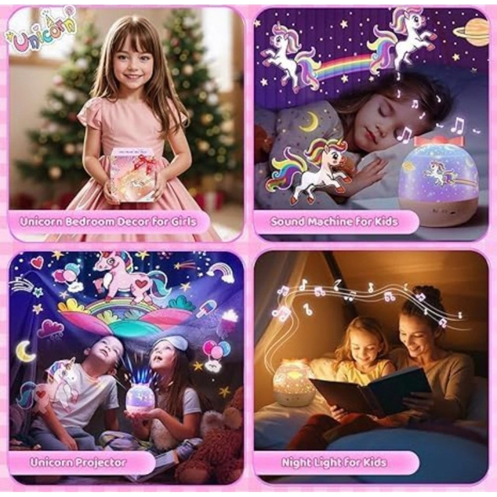Kids Night Light Projector (Multicolor)