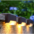 Pack of 3 Stair Deck Solar Light (Black)