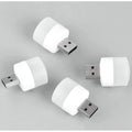 Pack of 10 Portable Home USB Night Lights (White)