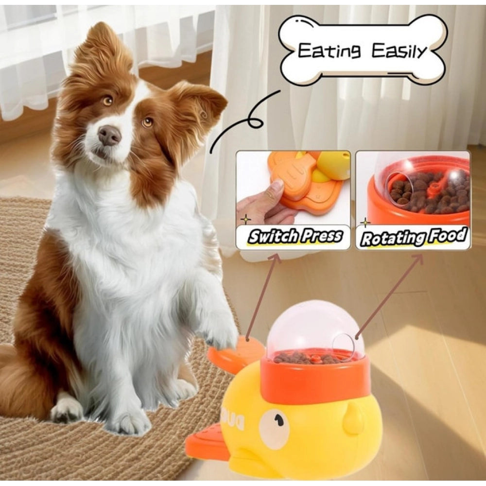 Generic Pet Feeder (Yellow-Orange)